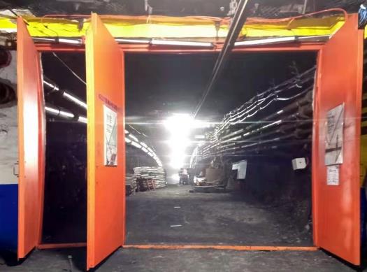 礦用遠(yuǎn)程自動防火門